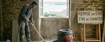Remise en état après travaux ou en fin de chantier